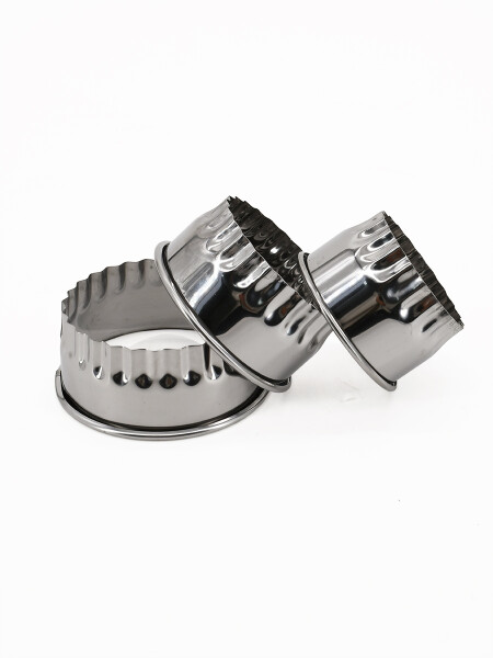 CORTANTES PARA REPOSTERIA SET X3 PLATEADO