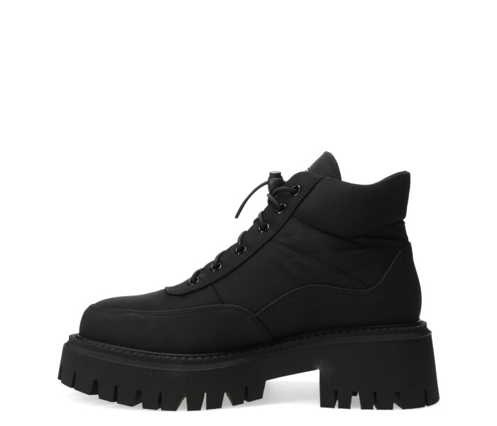 Botas de Mujer Miss Carol NANTU acordonada Negro