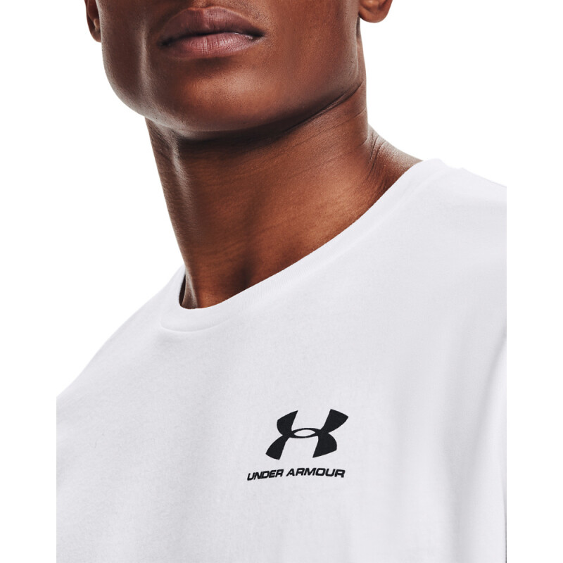 UA M SPORTSTYLE LC SS-ORG WHT-100
