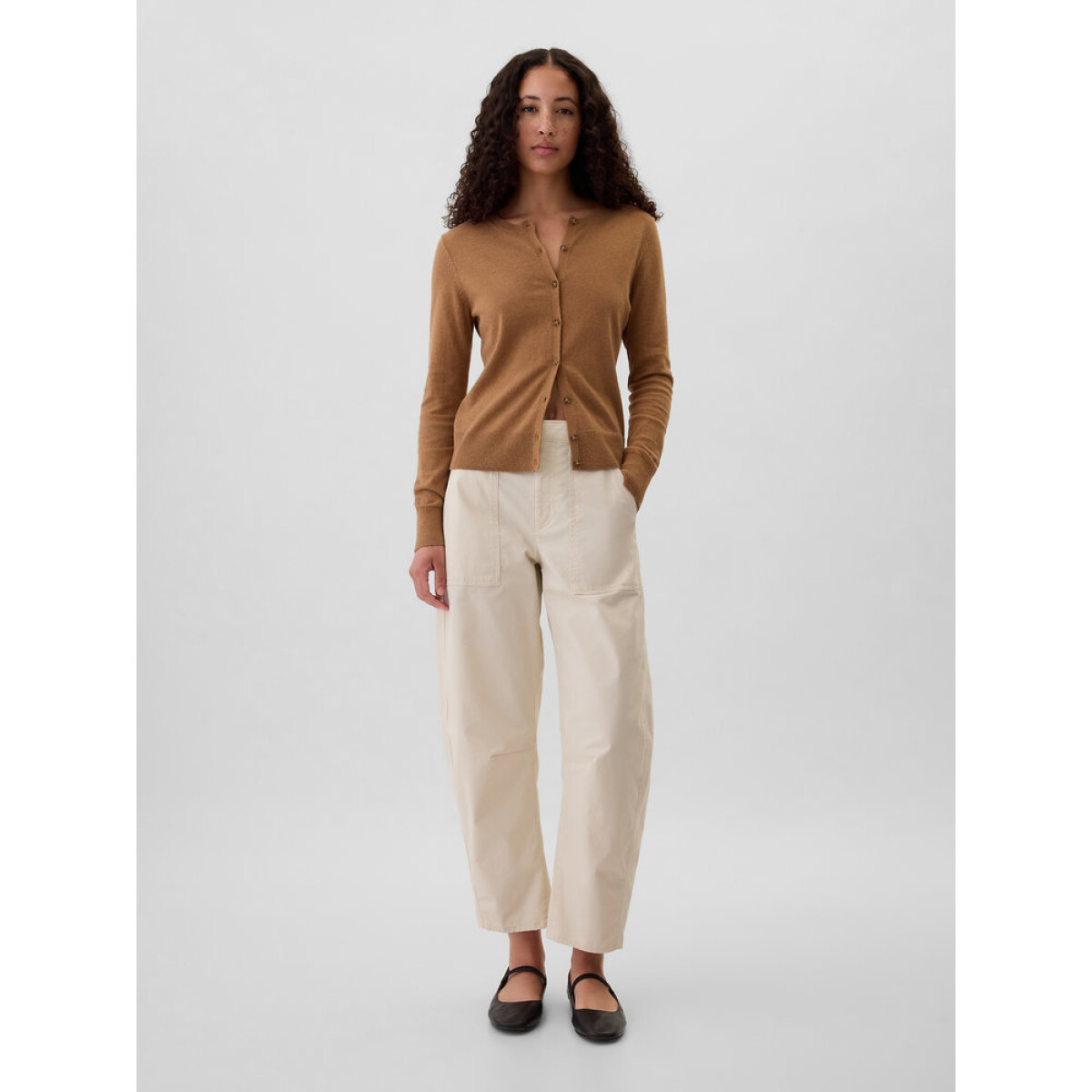 V-KHAKI BARREL - CHINO 