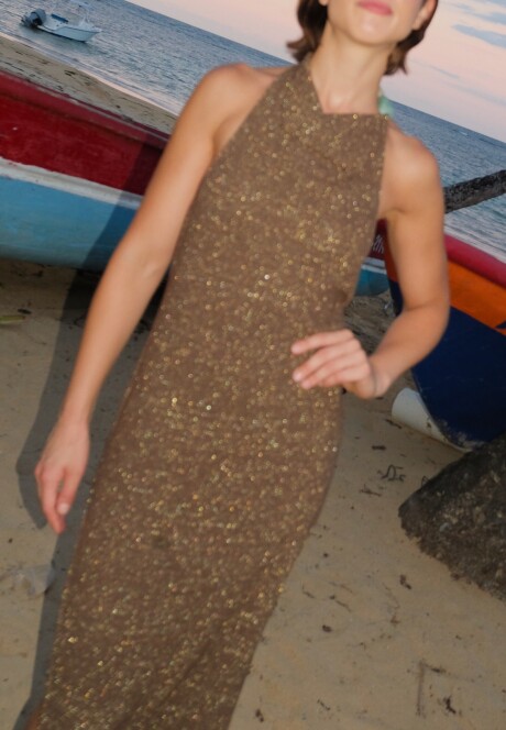 Vestido Portofino SS26 Espresso