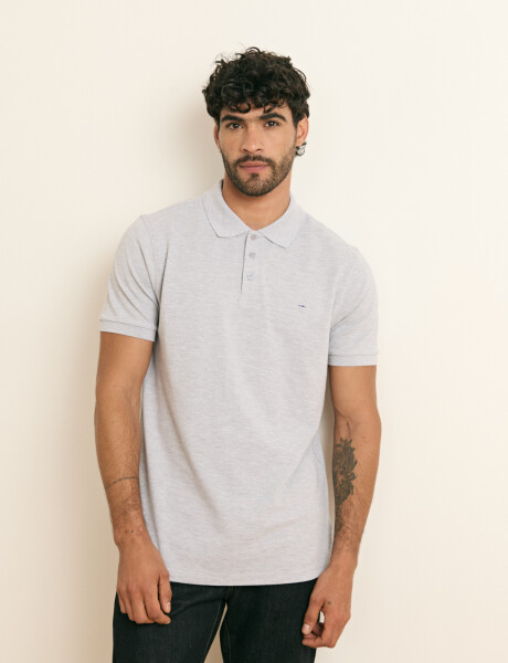 520752 REMERA HARRINGTON LABEL Gris Melange