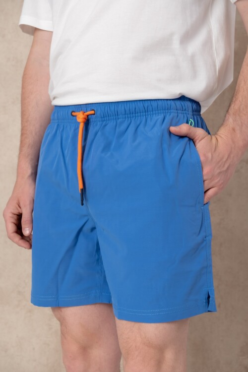 Short de baño Liso Blue