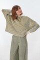 Sweater Astral Crudo/Oliva