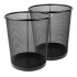 Papelera calada negra grande (OW653) Papelera Calada Negra Grande (ow653)