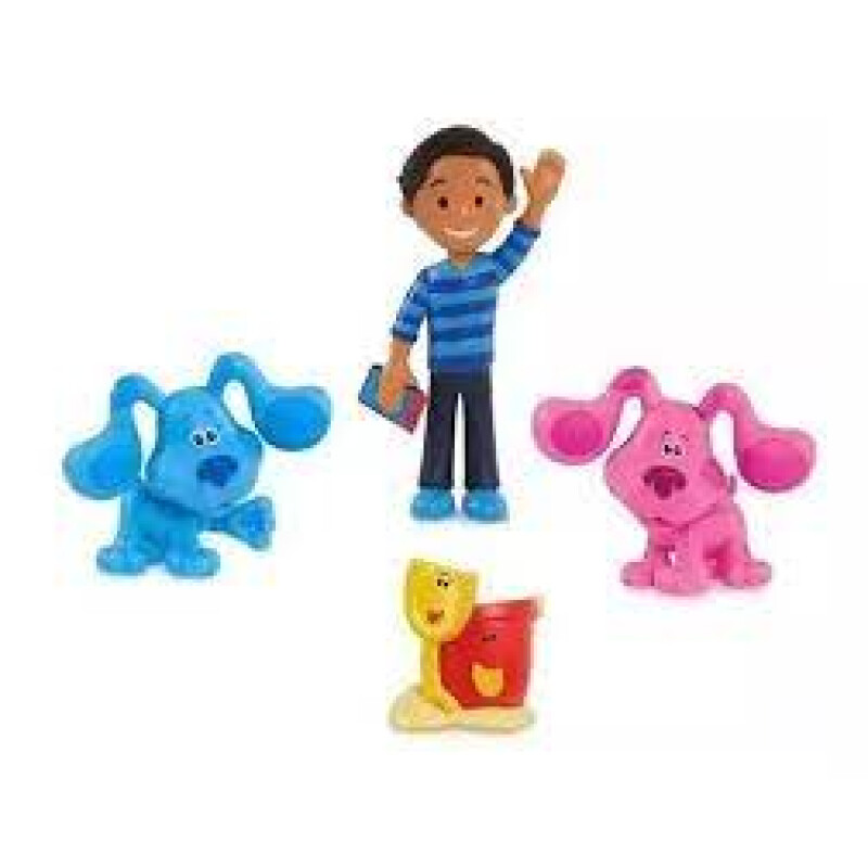 Muñecos Figura Las Pistas De Blue X 4 Unidades Muñecos Figura Las Pistas De Blue X 4 Unidades