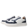 Championes de Hombre Democrata Eleko Azul Jean / Blanco
