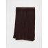 U CASHSOFT SCARVES TERRA BROWN