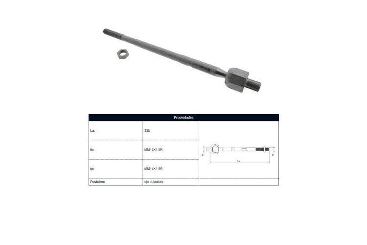 Mate Audi A3, Volks Golf 96-06 Der/Izq Mate Audi A3, Volks Golf 96-06 Der/Izq