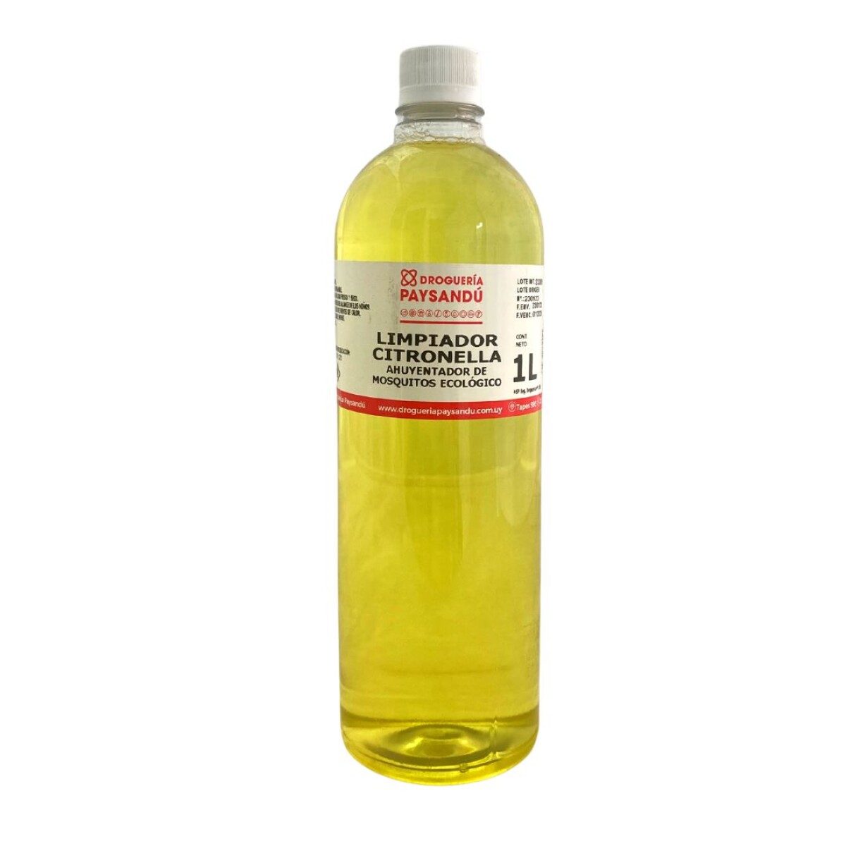 Limpiador citronella (ahuyentador de mosquitos ecológico) - 1 L 