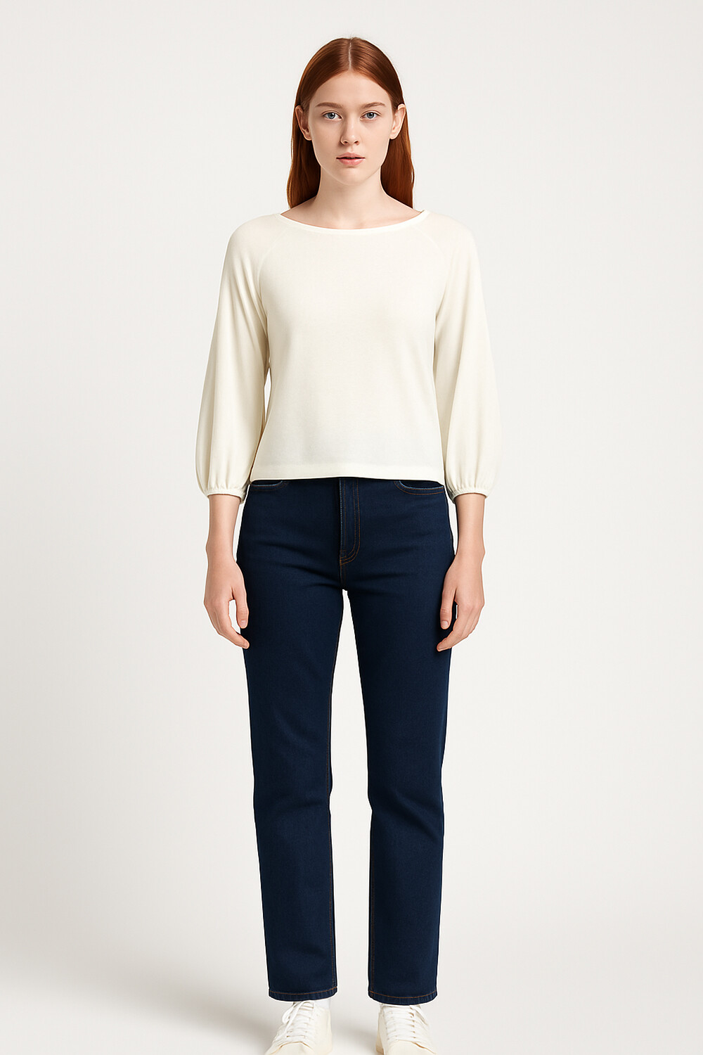 Remera Wenchu Marfil / Off White