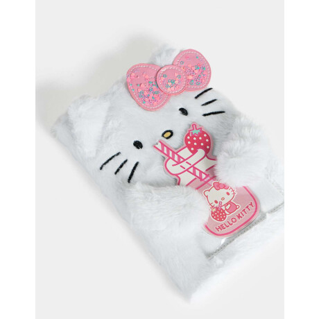 Cuaderno Peluche ''hello Kitty'' Blanco