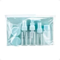 Recipientes para viaje Kit para Cosméticos Celeste