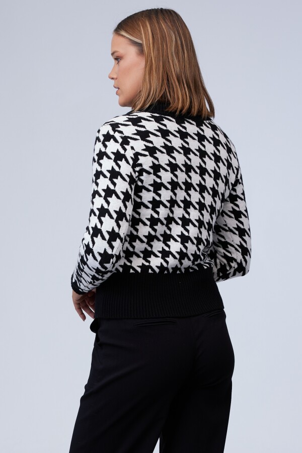Cardigan Gales BLANCO/NEGRO