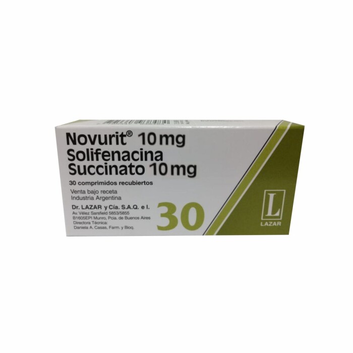 NOVURIT 10 MG. CJ X 30 COMP. REC. única