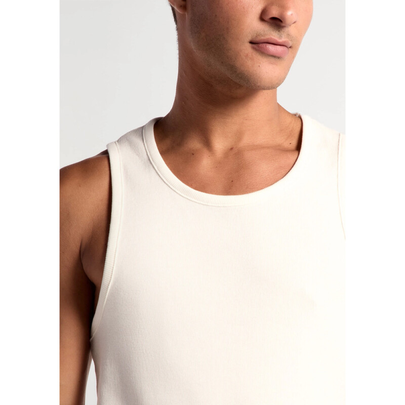 CAMISETA REGATA MASC BLANCO