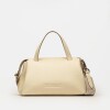 Cartera de mano Resort en cuero graneado Cotton Niquel