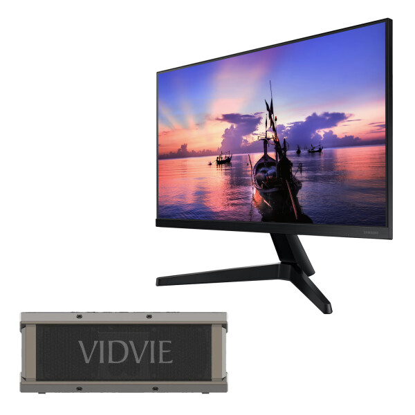 Monitor Samsung T35f 27" + Parlante Vidve Sp909 PK MONITOR SAMSUNG T35F 27 + PARLANTE