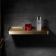 JABONERA METALICA DE APOYO SERIE MANTUA COLOR BRUSHED GOLD DORADO-BRUSHED GOLD