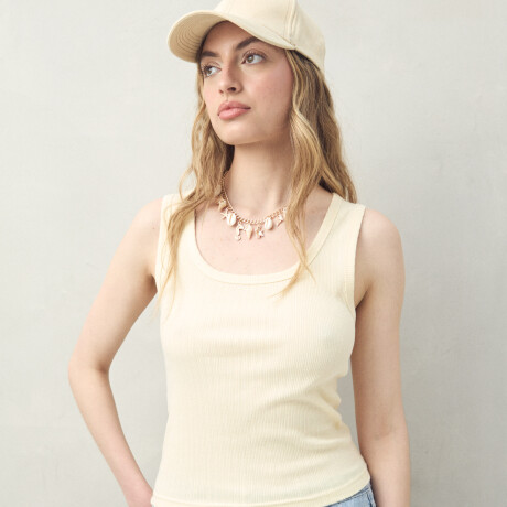 TOP EMILIO AMARILLO PASTEL