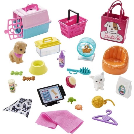 Set Barbie Tienda para Mascotas con Accesorios 001