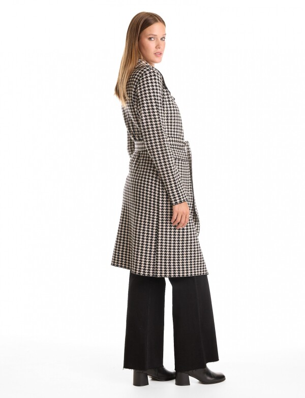 Chaqueta Largo Lazo NEGRO/CRUDO