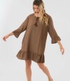 Vestido playero linen Africa