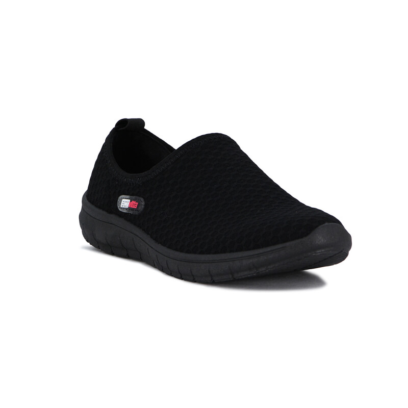 Actvitta Calzado Deportivo Dama Sin Cordones C/ Elastico Negro