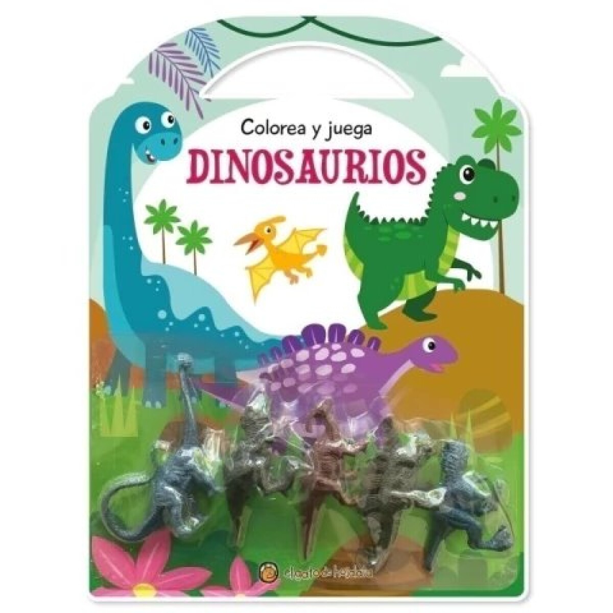 COLOREA Y JUEGA DINOSAURIOS 