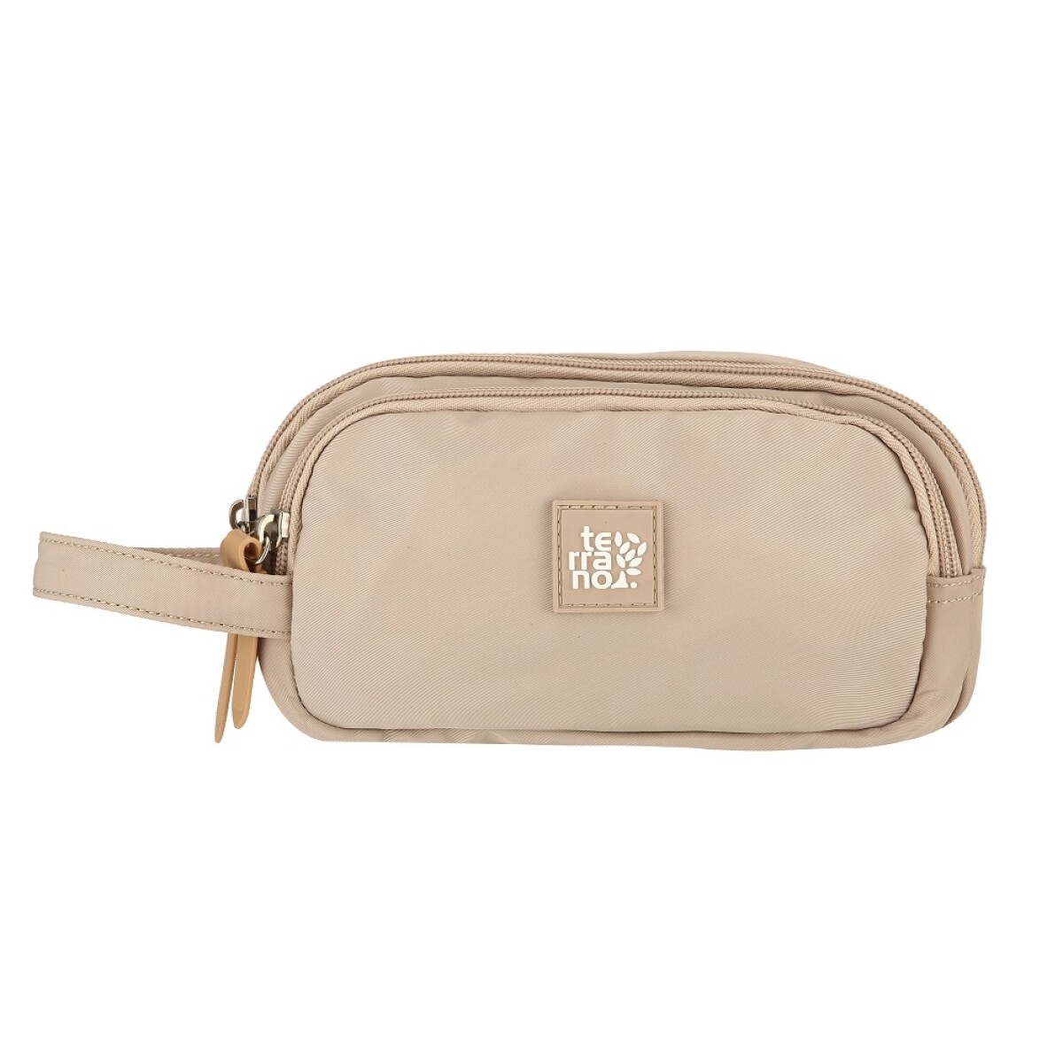 CARTUCHERA TERRANO DOUBLE ESSENSE - BEIGE 
