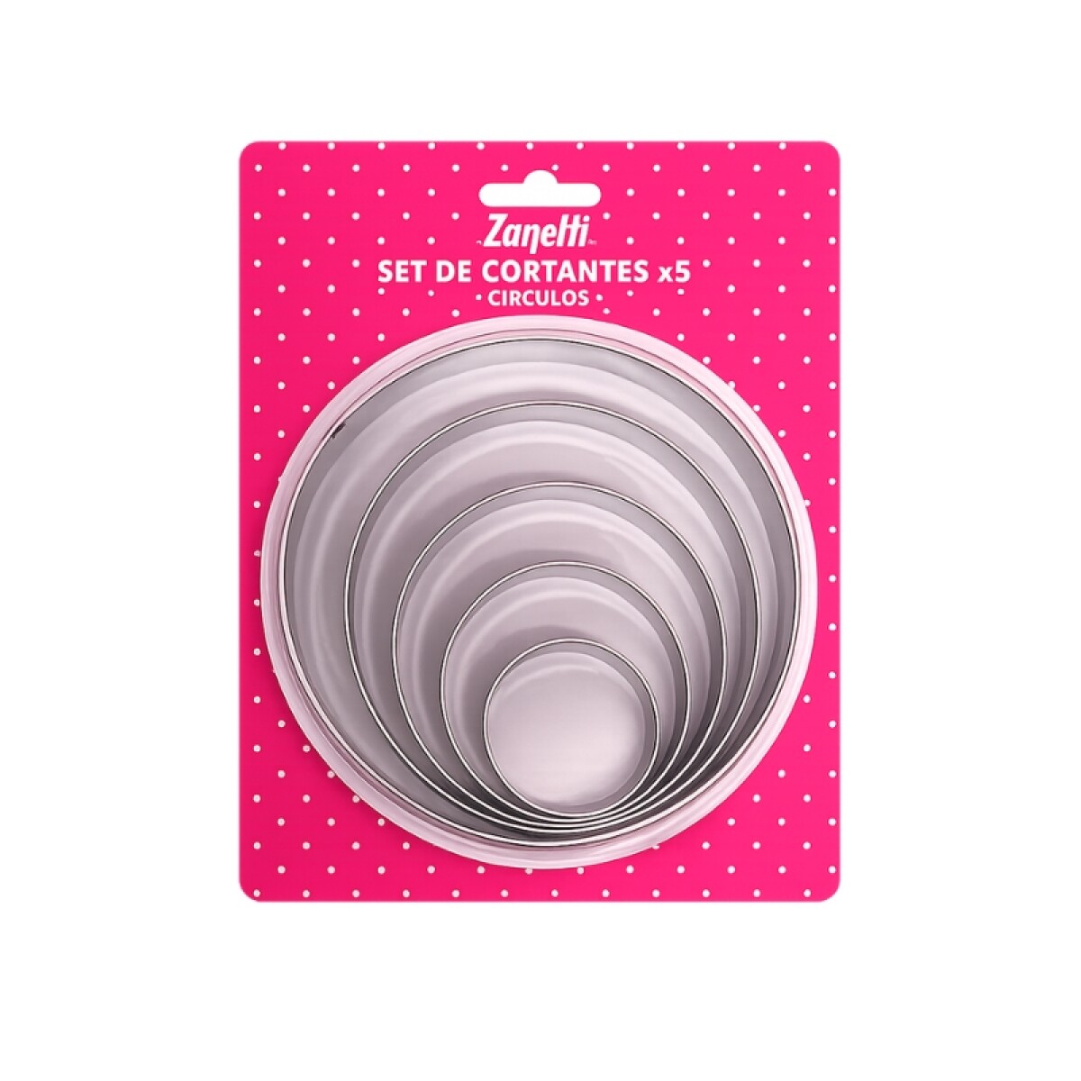 Juego de Cortantes Redondos x5 
