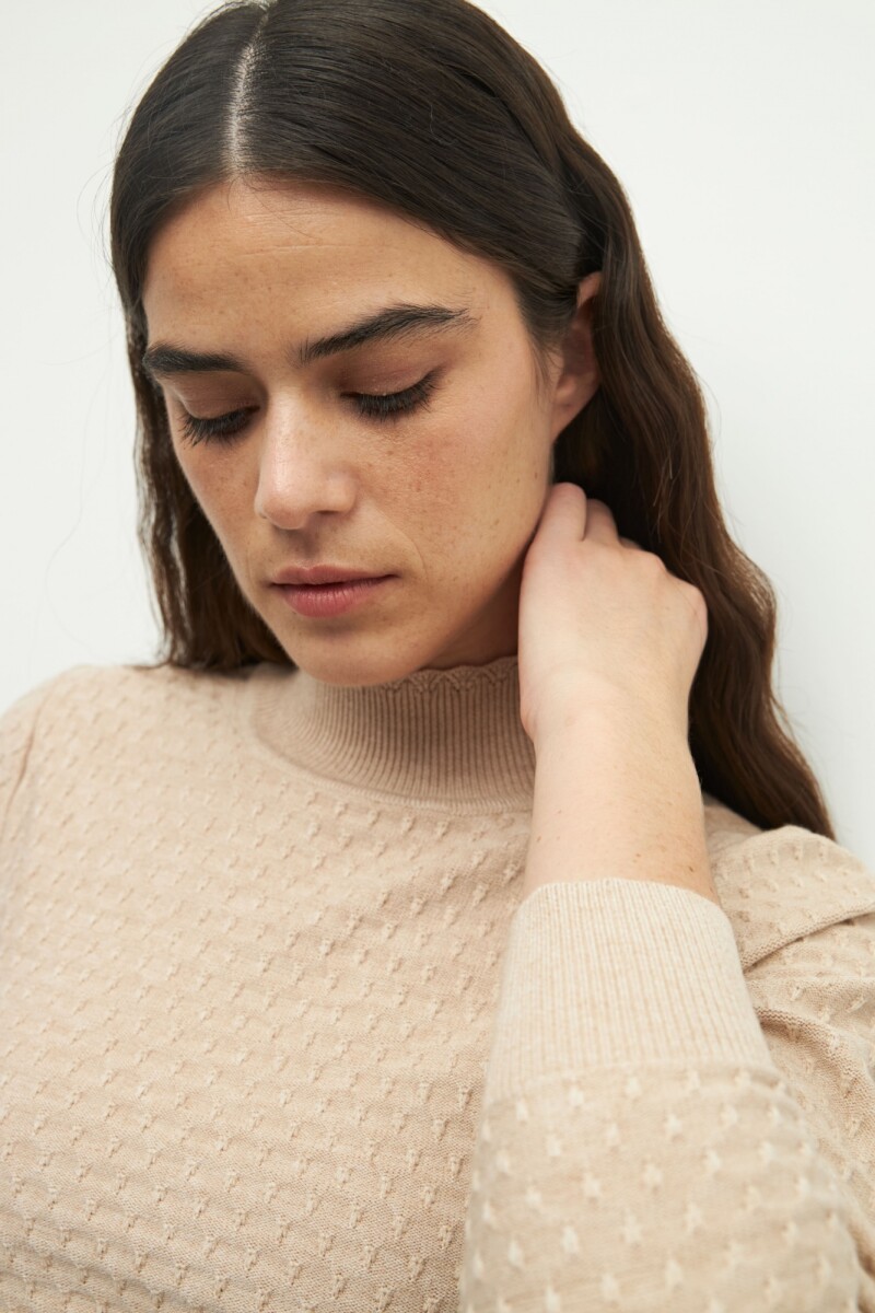 POLERA HAVANNA Beige Melange