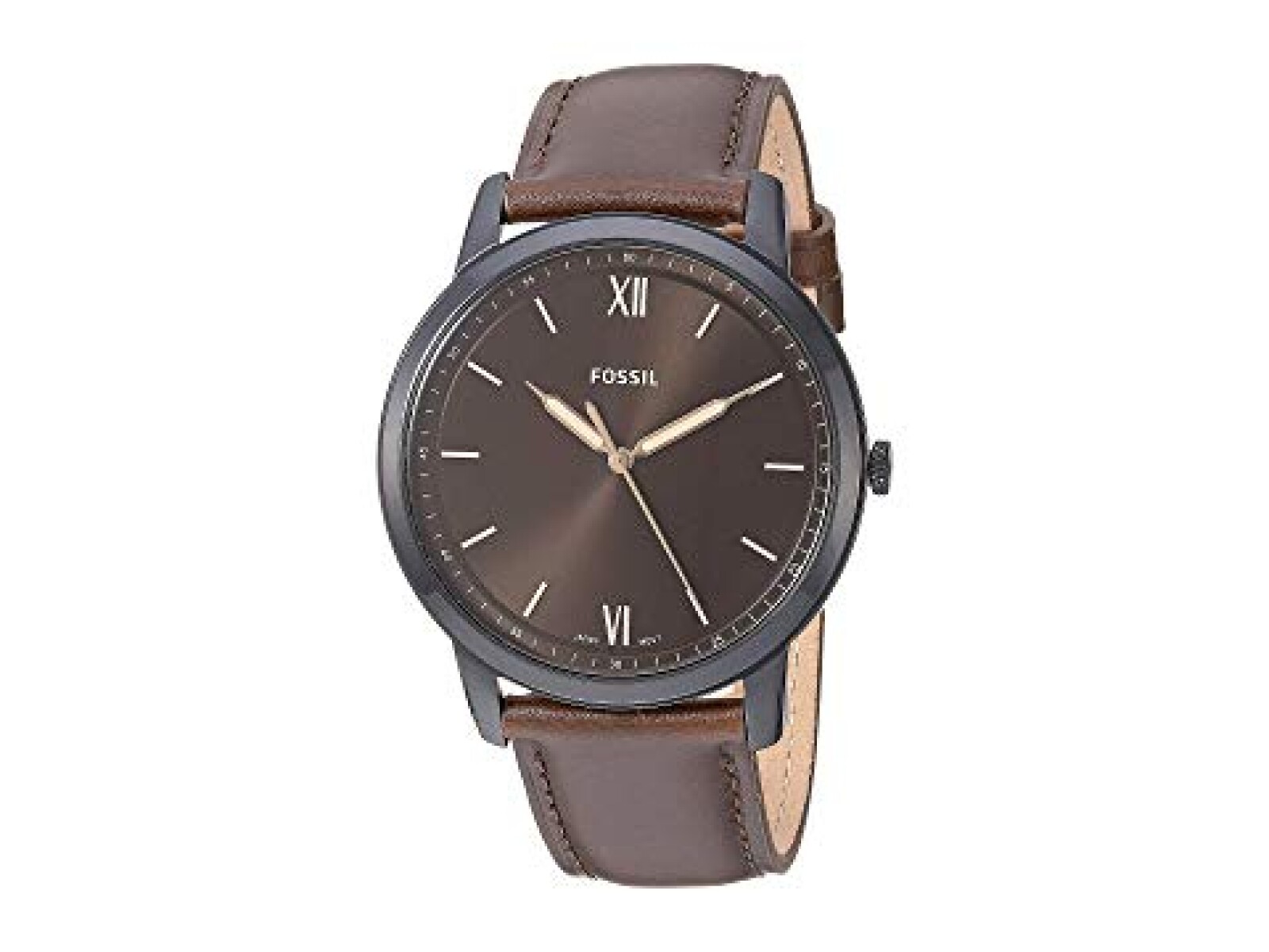 Reloj FOSSIL MINIMALIST Cuero Marron Esfera 44mm 