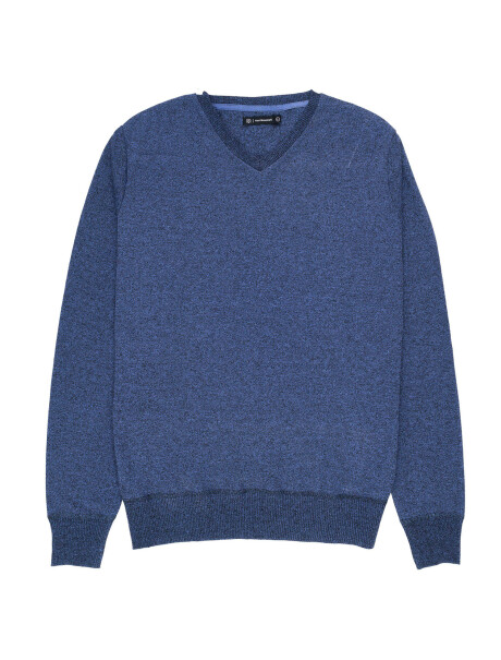 Sweater básico azul