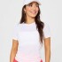 Top Feather Tech+ Short-Sleeve Mujer Classic White