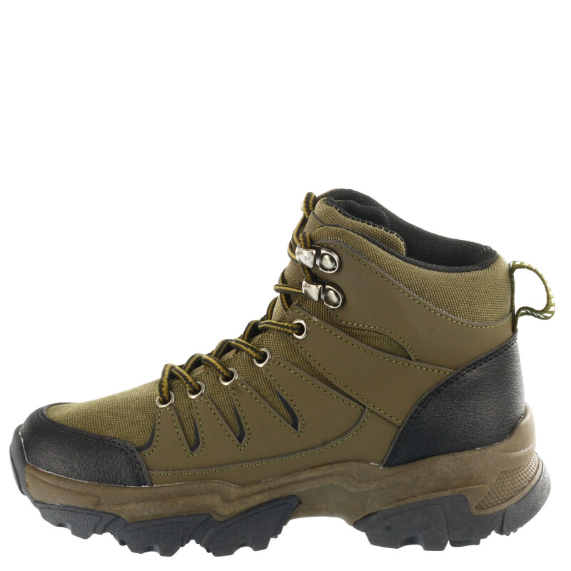 Championes de Niño Croco Kids LOPE estilo bota Verde