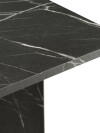 Mesa de comedor KRONDAL 90x180 mármol negro Mesa de comedor KRONDAL 90x180 mármol negro
