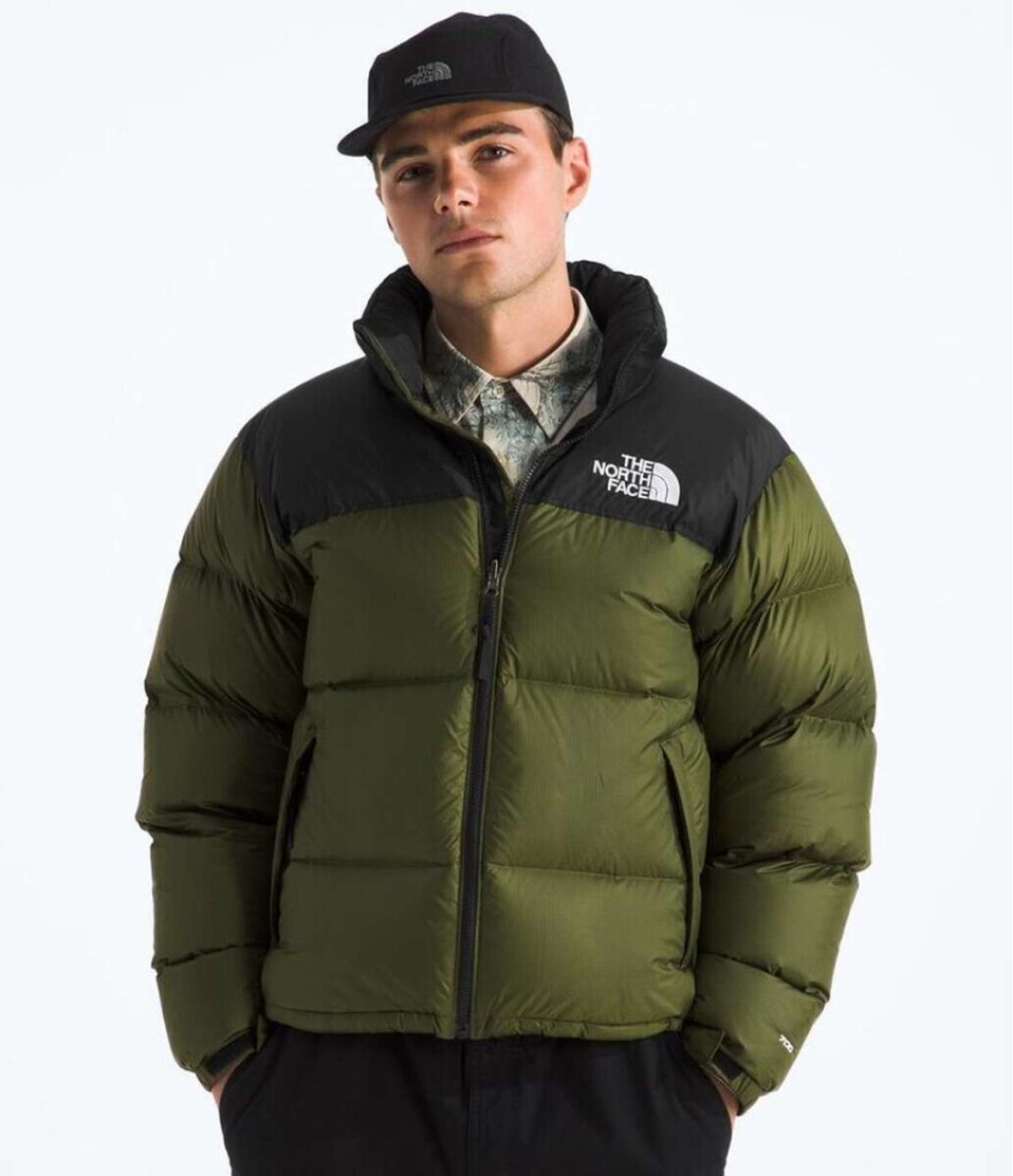 Campera de Pluma 1996 Nuptse hombre - Woodland Green/tnf Blac 