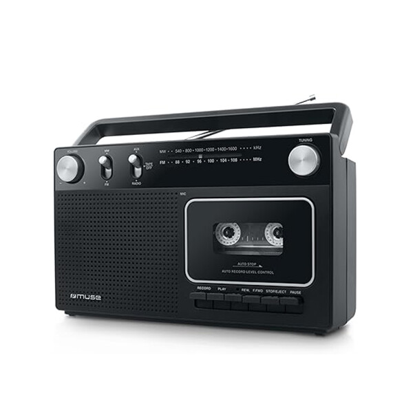 Radio Grabador Portátil M 152rc Am Fm Cassette Pilas RADIO GRABADOR MUSE M 152RC