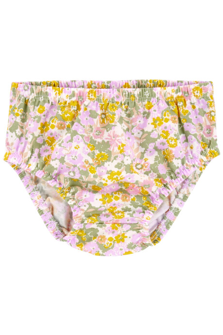 Set dos piezas de algodón, vestido y monito bombachudo Set dos piezas de algodón, vestido y monito bombachudo