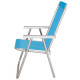 Silla Alta Conforto Aluminio AZUL CLARO