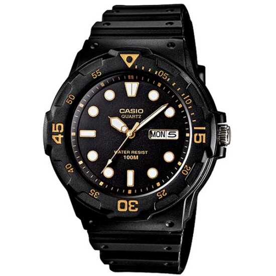 Reloj CASIO MRW200H-1EVDF Resina Negro Esfera 44mm 0