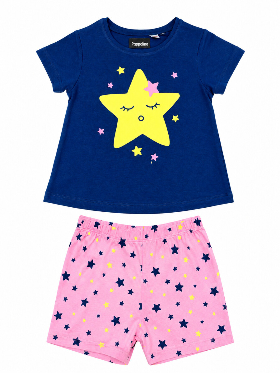 PIJAMA CONJUNTO SHORT Y REMERA SUMMER - VARIANTE 2 
