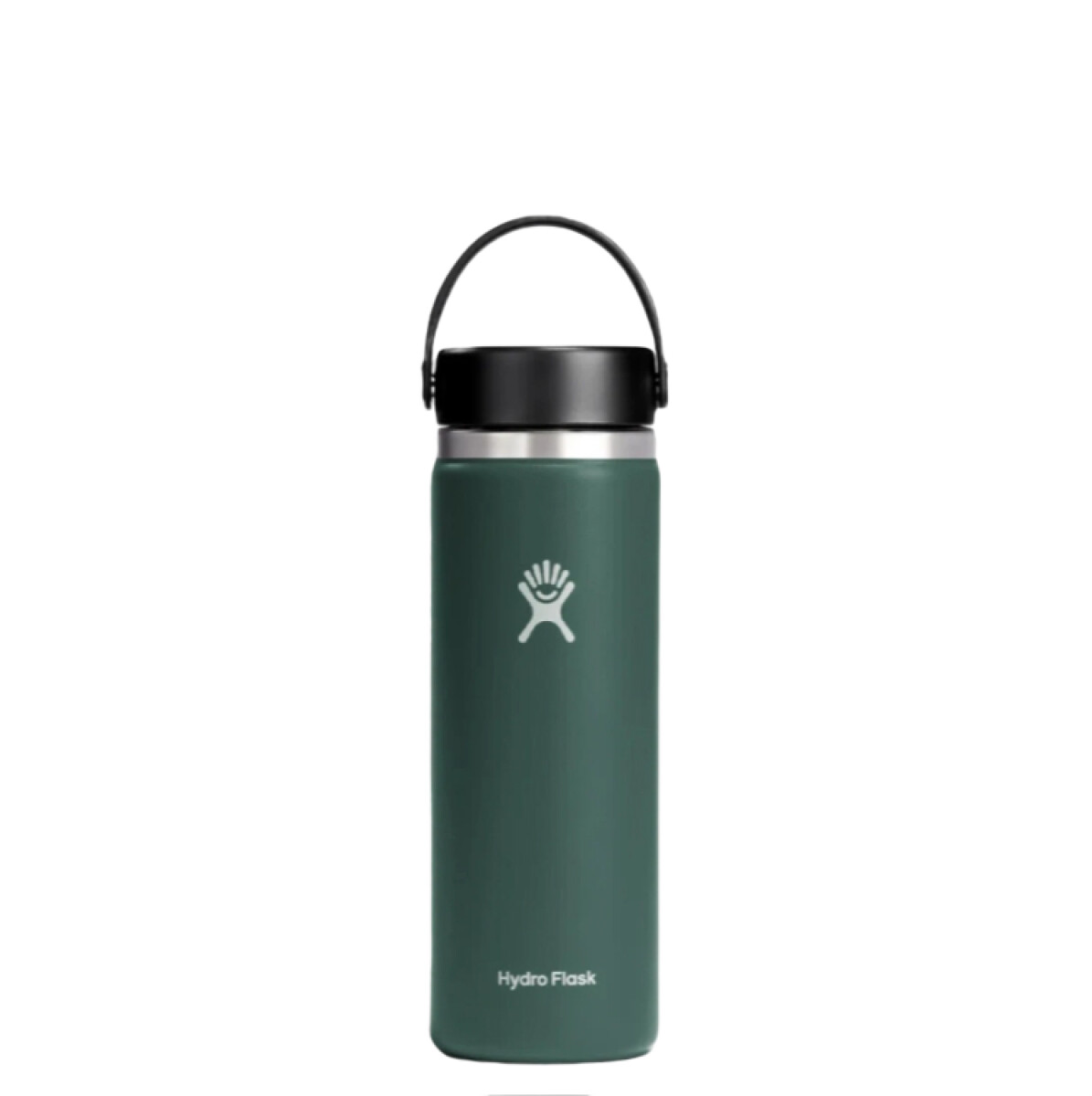 Botella Hydro Flask 20 OZ WIDE FLEX CAP FIR - Verde 