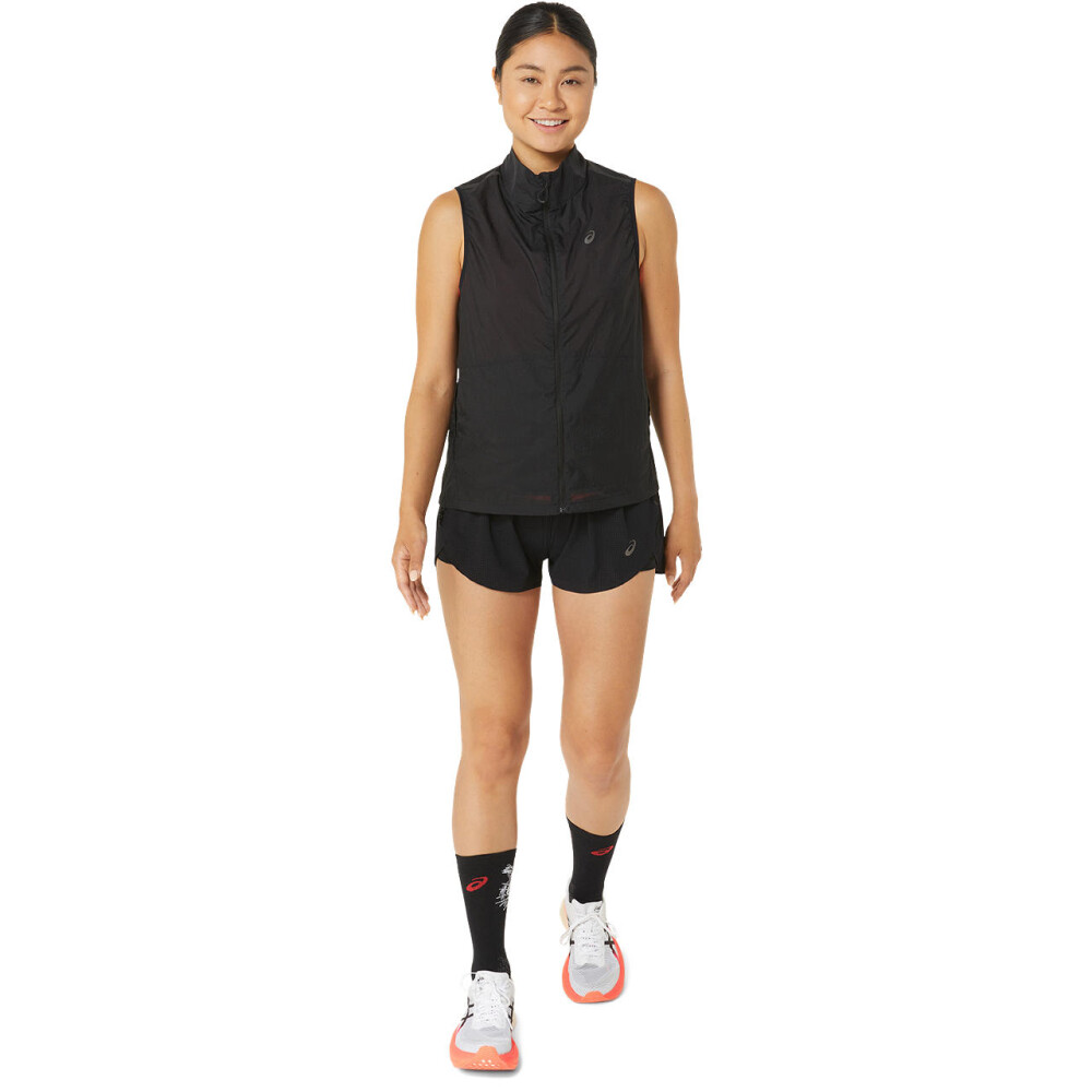 Chaleco Running Metarun Packable Gilet Mujer Performance Black