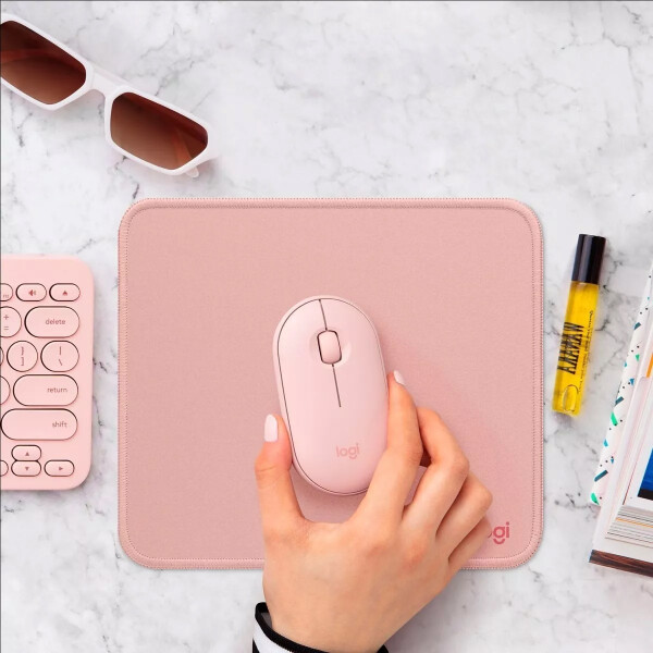 Mouse Pad Logitech Studio Series S ROSADO