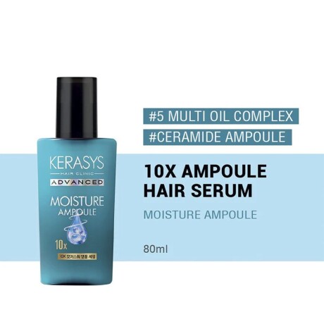 MOISTURE AMPOULE 10X SERUM KERASYS (80 ML) - Serum de tratamiento altamente concentrado MOISTURE AMPOULE 10X SERUM KERASYS (80 ML) - Serum de tratamiento altamente concentrado