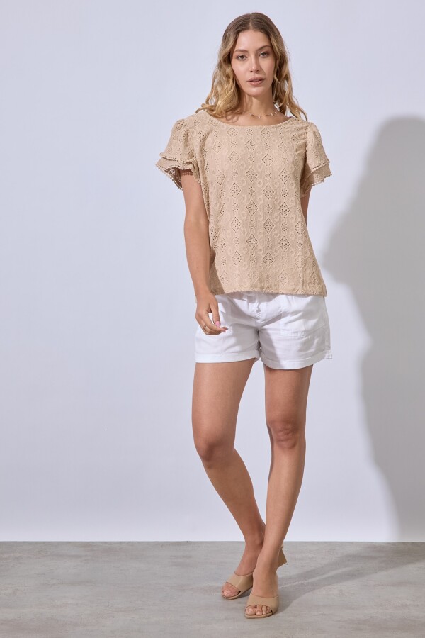 Blusa Calada BEIGE