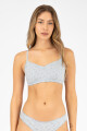 Bralet bow heart Azul