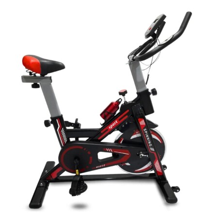 Bicicleta estática sport spinning 13Kg Rojo